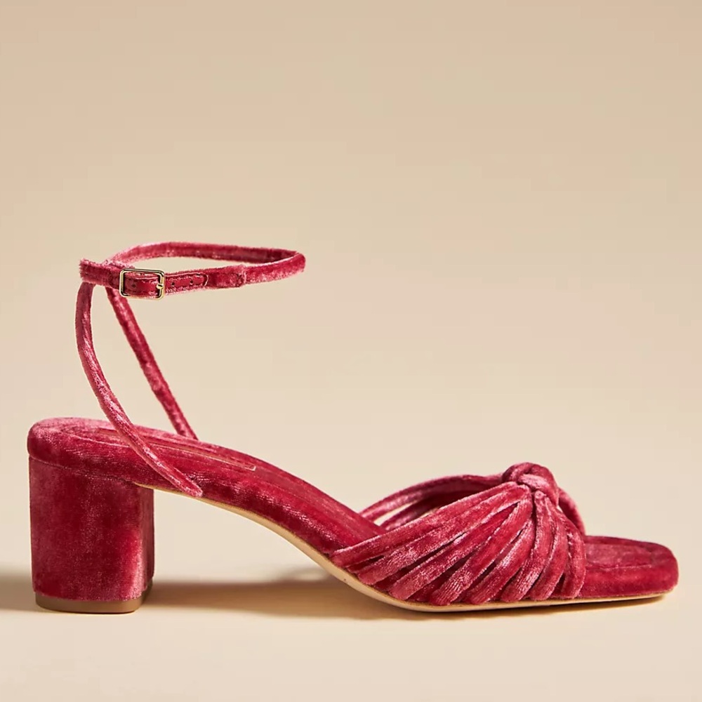 Loeffler Randall Olivia Knot Heels Size 7 $295